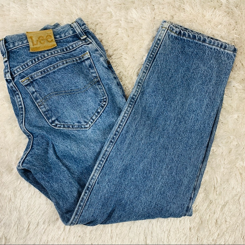 Vintage Lee Mom Jeans High Waist 29" Waist